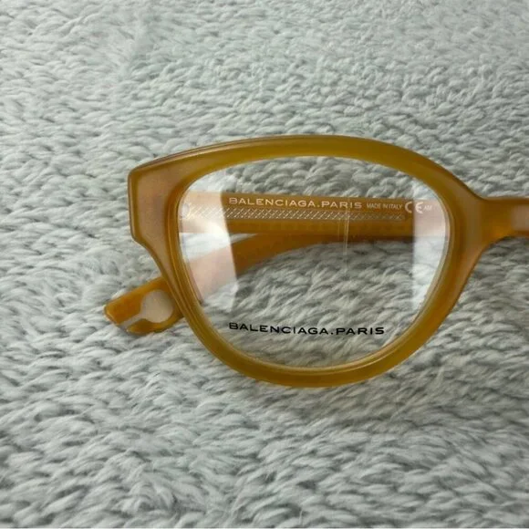 Balenciaga Paris NWT Women's Cat Eye BAL 114 V9E Eyeglasses Made in Italy - Picture 8 of 15